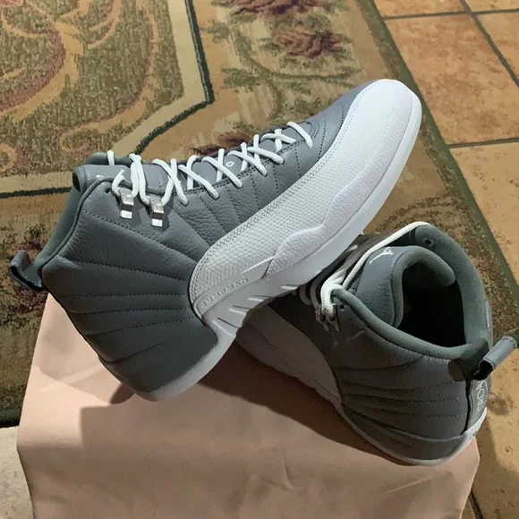Air Jordan 12 Men’s Retro Stealth Shoes (Premium) Shop Men main image 3